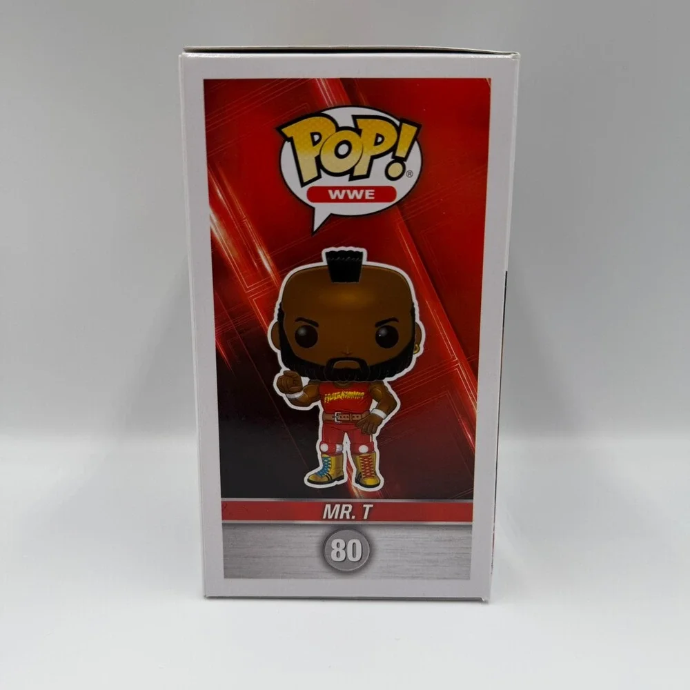 Funko Pop WWE Mr. T 80 Vinyl Figure Wrestling Hulkamania Legend Collectible